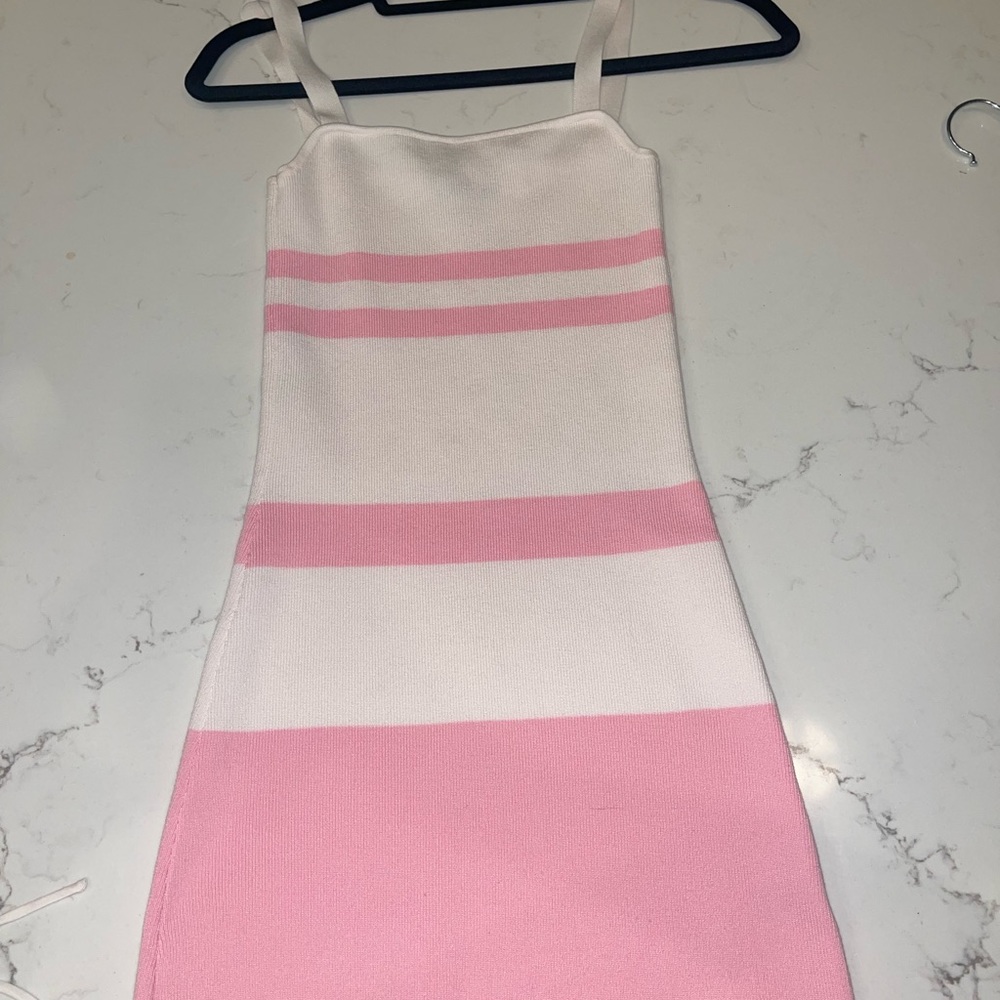 Tiger Mist: Stripped dress